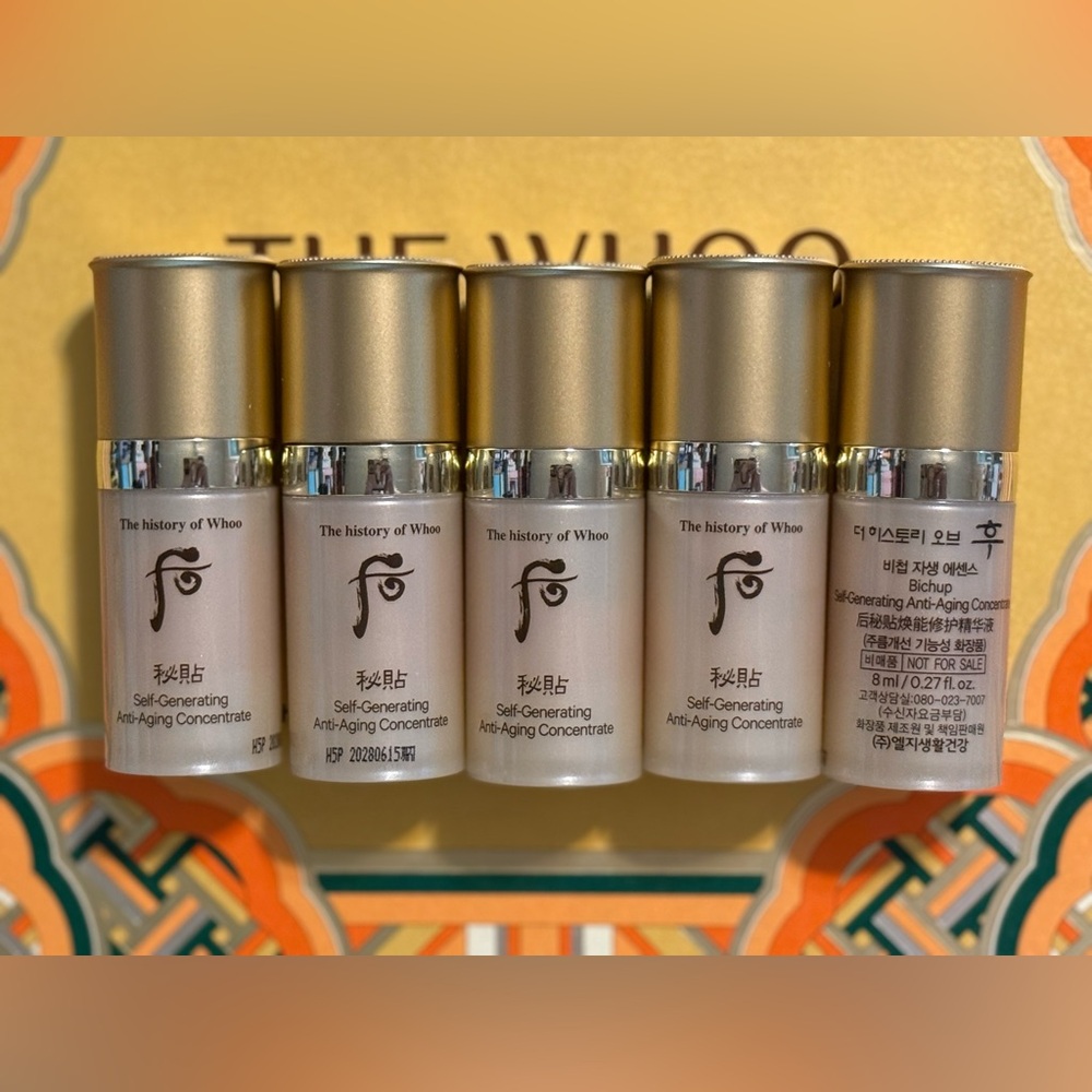 The history of Whoo Bichup Self-Generating Anti-Aging Essence 8ml x 5 pcs(40ml) - Picture 3 of 5